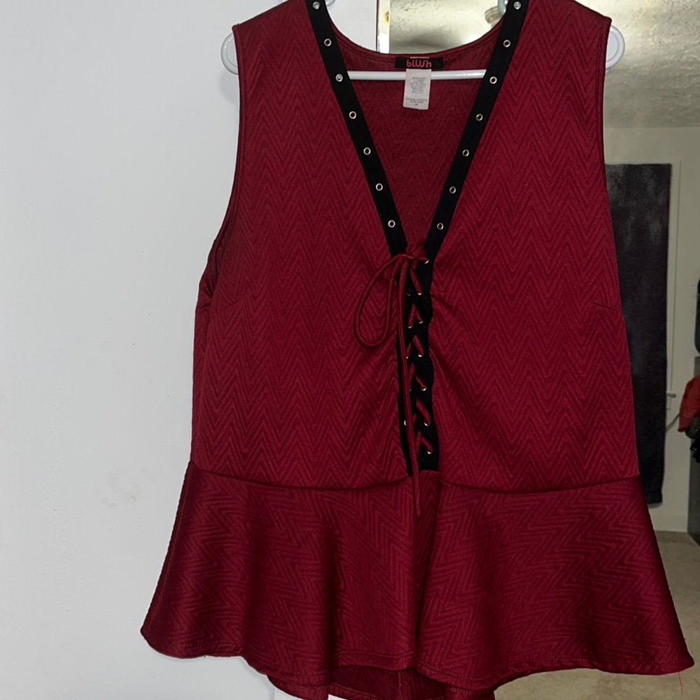 Cute Peplum Top